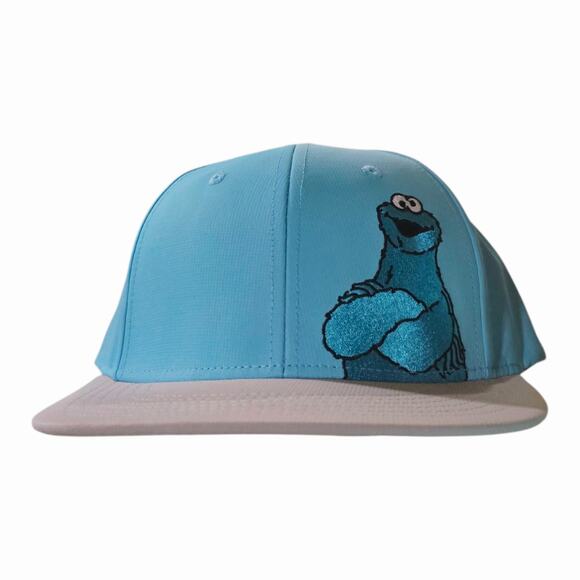 Sesame street Cookie Monster Hat Sesame Place Snapback 2017 - Picture 2 of 6